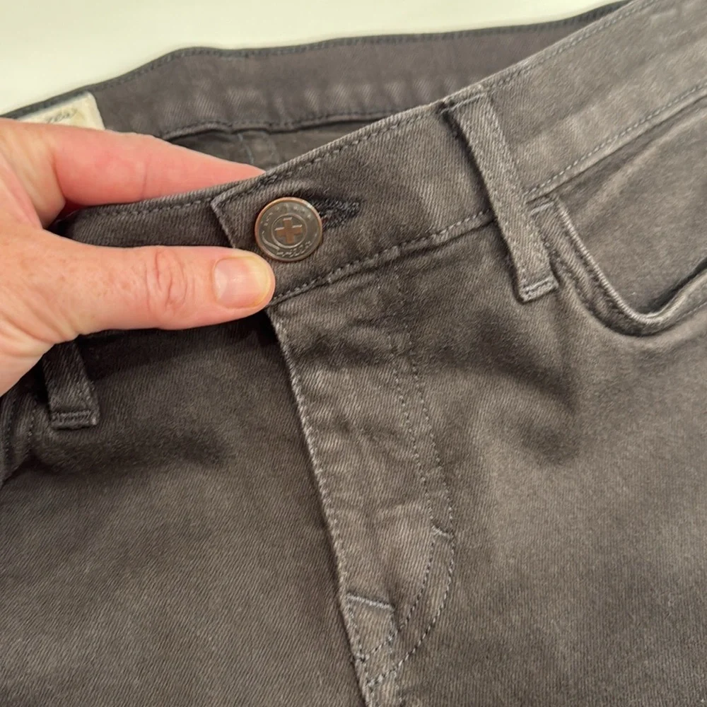 Imogene + Willie Gray Lucy Skinny Jeans Low Rise Size 26 - Picture 4 of 7